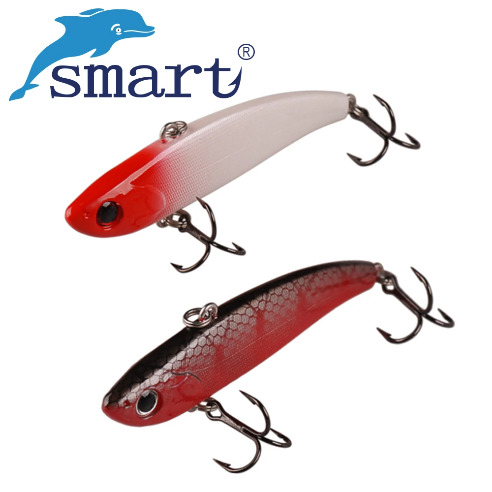 

Smart VIB Baits Lure 70mm 13g Assorted Colors Carp Fishing Lures Quality Hard Bait Equipped with France VMC Hook Wobblers