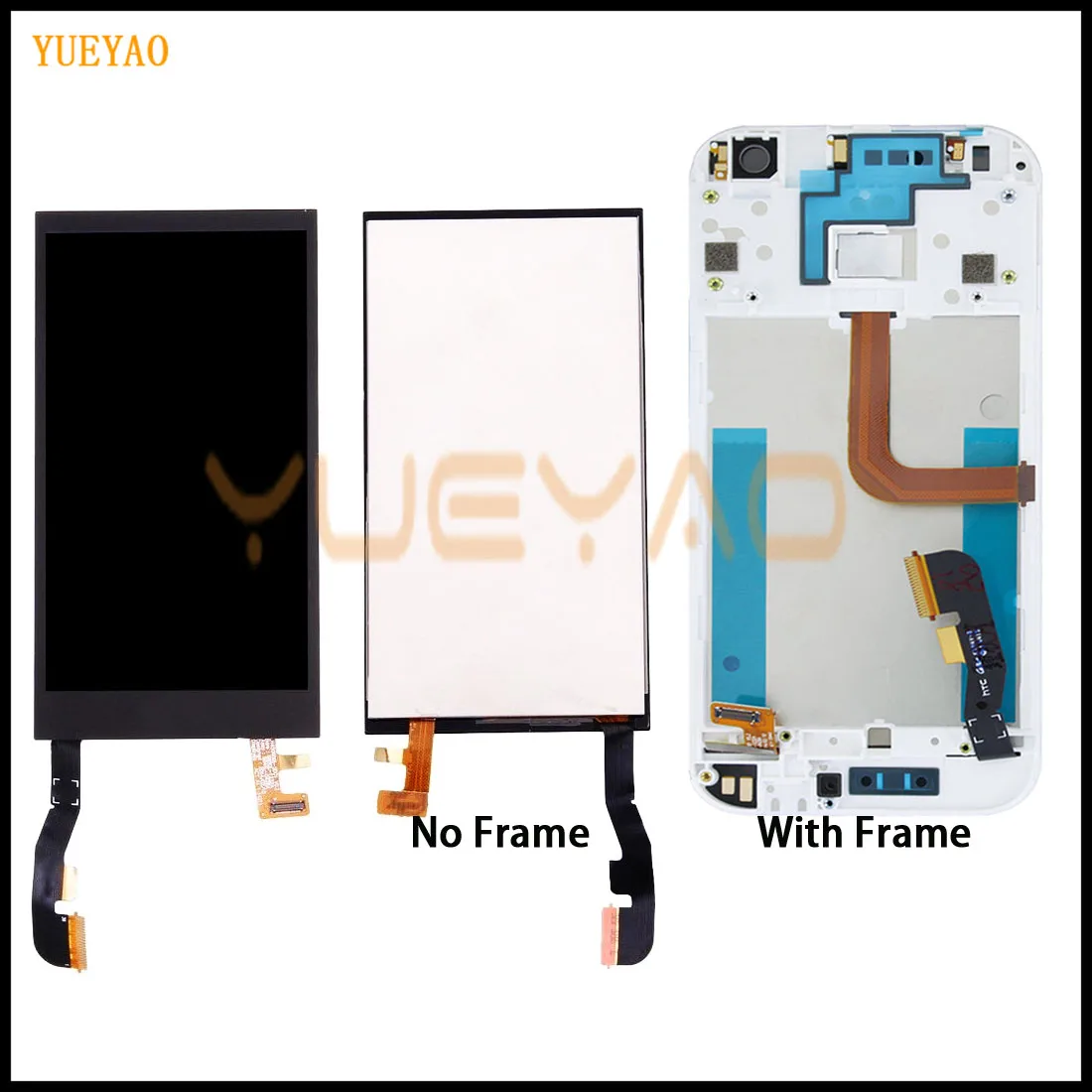 ЖК дисплей для HTC One Mini 2 / M8 Мини экран мини сенсорный дигитайзер в сборе с рамкой