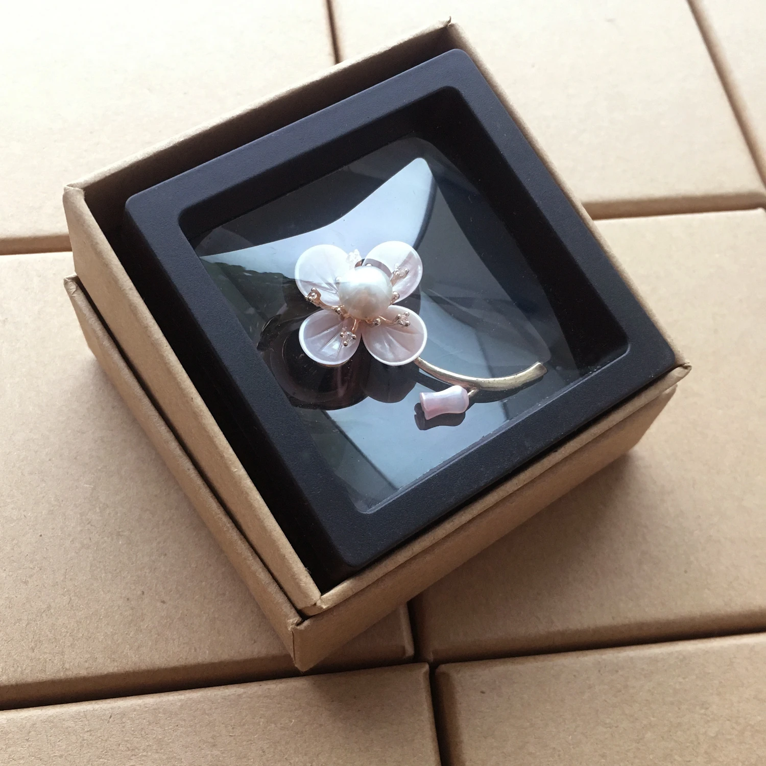 Женские броши в виде лотоса CCijiNG из пресноводного жемчуга ювелирные изделия для