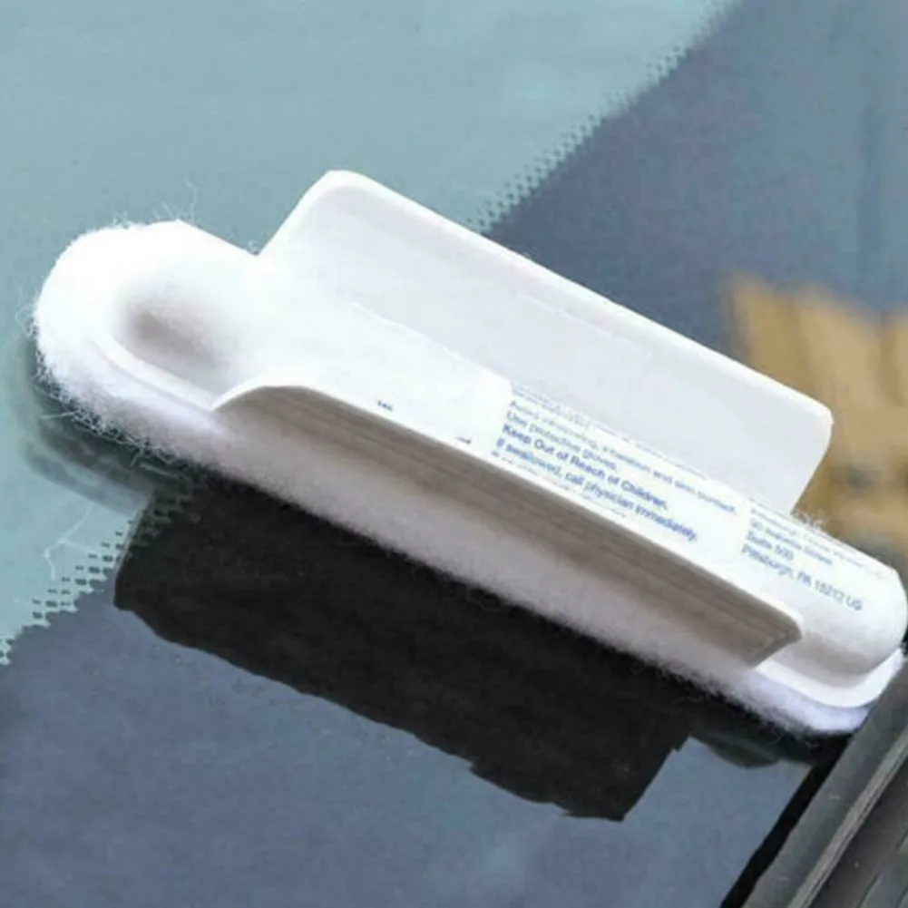 

6pcs Car Washer Tools 12*3*3cm Applicator Windshield Glass Casement Treatment Stealth Wipers Repellent For Car Equippments