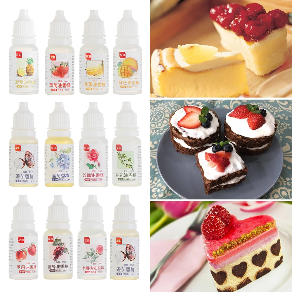 1 шт 10 мл Еда Класс ароматическая эссенция запаха сладкий с натуральным