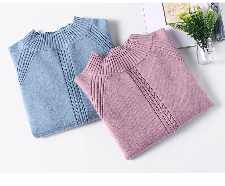 

Women's Sweater Oversized Sweaters Knitwear Patchwork Striped Knitted Pullover Swetry Damskie Pull Femme Black