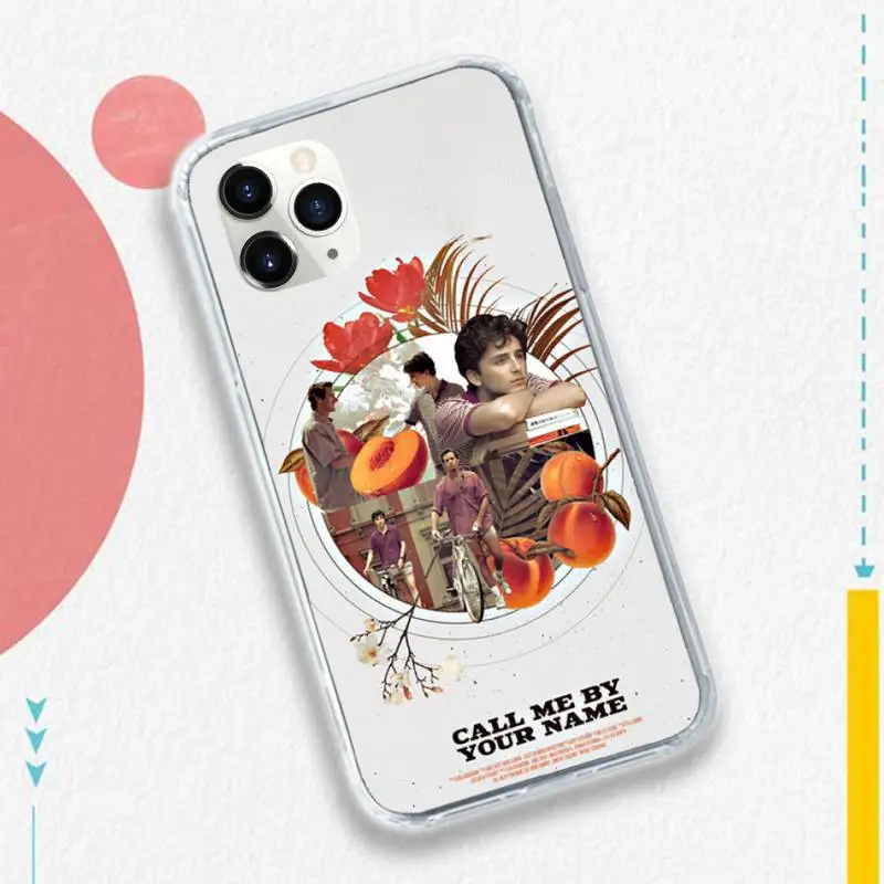 

Artistic text Call Me by Your Name movie Phone Case for iPhone 11 12 pro XS MAX 8 7 6 6S Plus X 5S SE 2020 XR