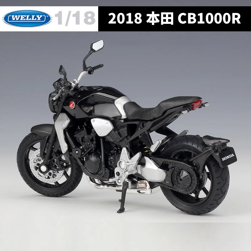 1:18 Welly 2018 Honda CNR650F красные CB1000R черные литые модели автомобилей| |