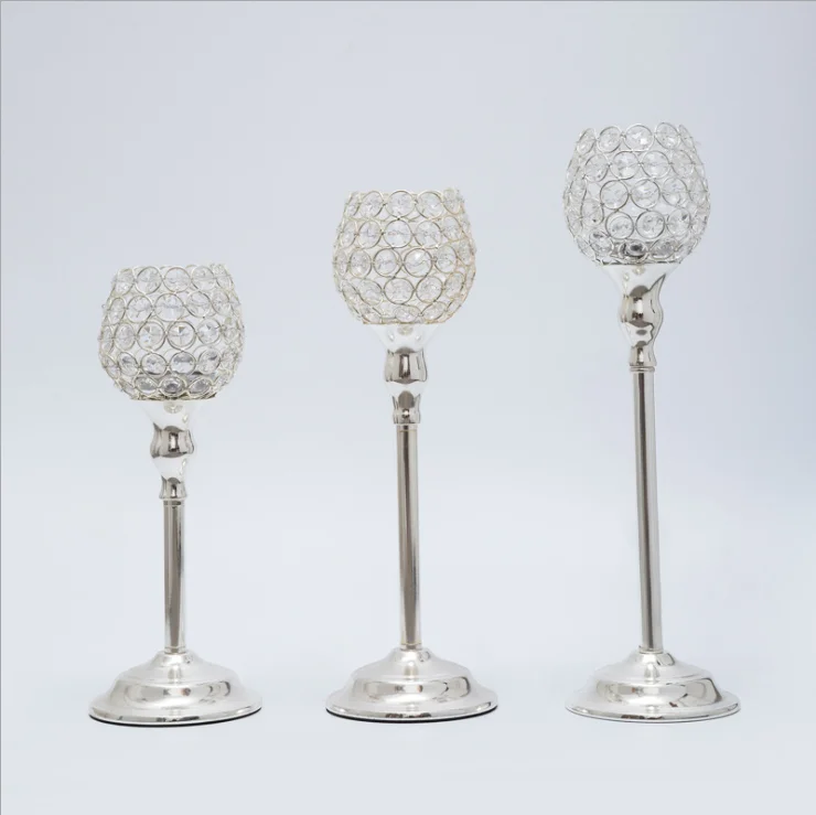 GH хрустальные подсвечники кофейный обеденный столик центральные металлические