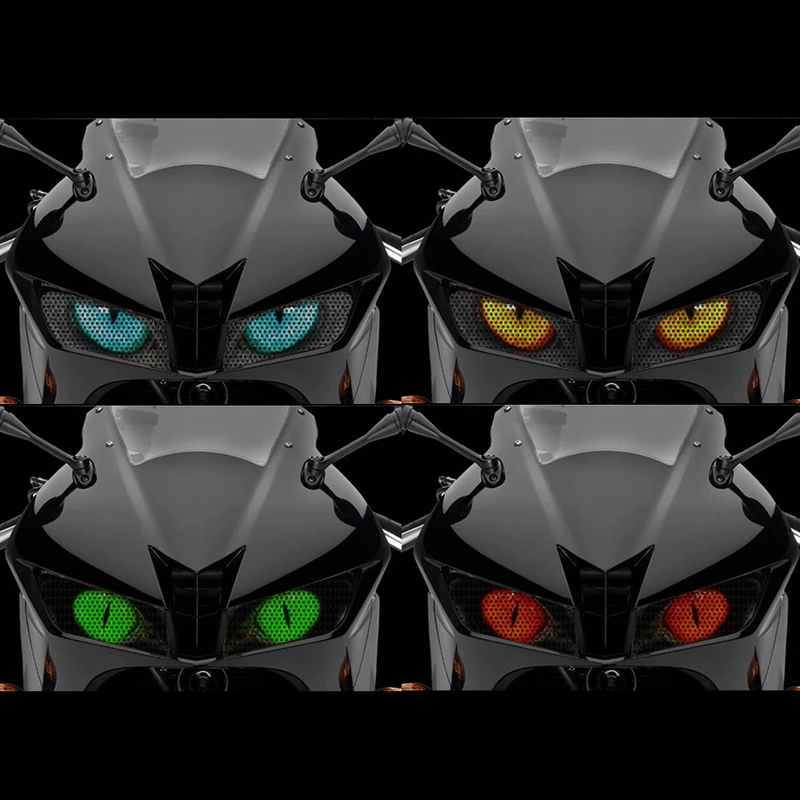 

Motorcycle Headlight Protection Sticker Headlights Eye Body Sticker for HONDA CBR600RR 13-18