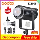 Новейший двухцветный светодиодный светильник Godox SZ200Bi SZ200 для видеосъемки (2500-6500K, 150 Вт) для youtube, прямой трансляции, фотостудии PK Aputure