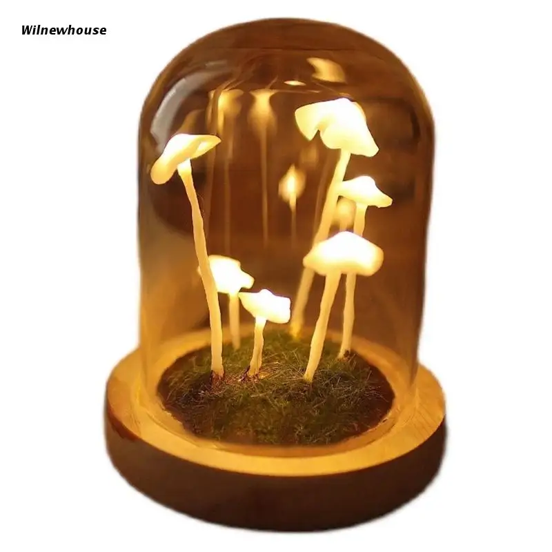 

Ночсветильник F63A в стиле ретро, подарок на день рождения, в виде гриба, украшение для гостиной, спальни