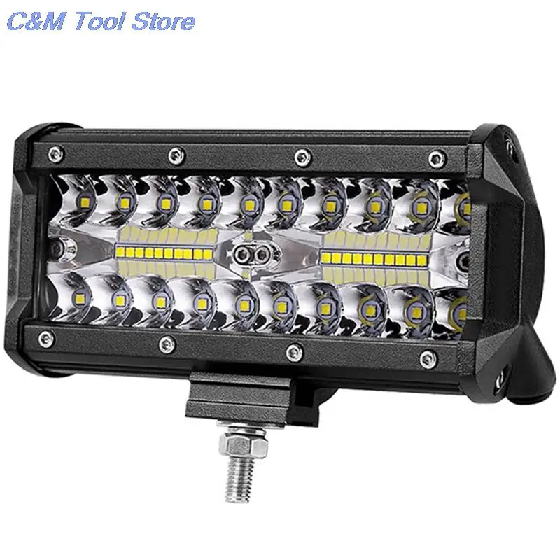 

Лидер продаж 120 Вт комбинисветильник фары точечный прожектор луч для работы вождения внедорожника лодки автомобиля трактора грузовика 4x4 в...