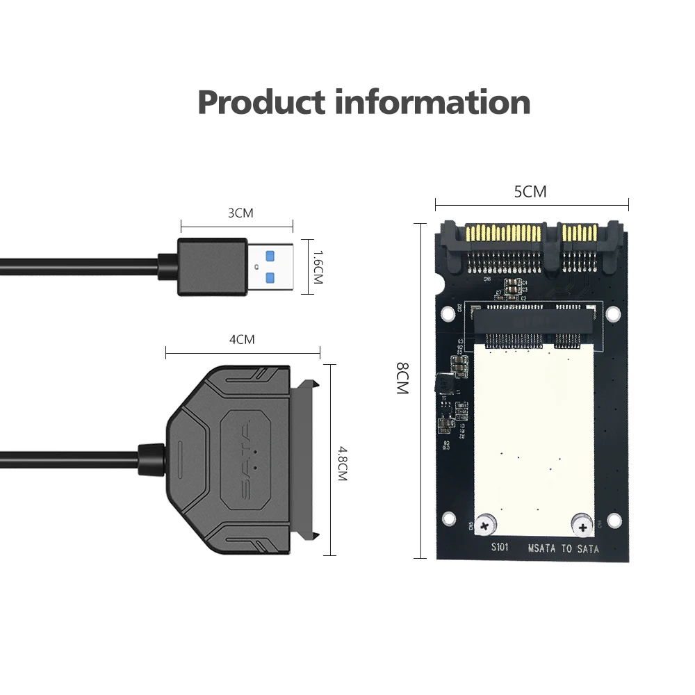 Мобильный жесткий диск ZOMY SATA Cabels SSD 2 5 ''mSATA к USB ssd кабели передачи данных с