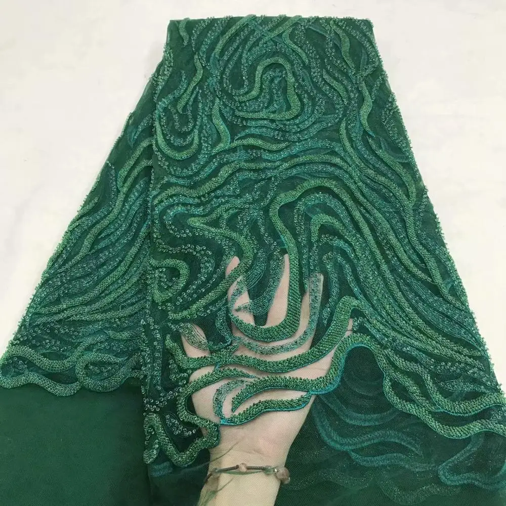 Новое поступление Высококачественная африканская кружевная ткань из Нигерии