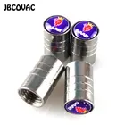 Аксессуары для стайлинга автомобилей, 4 шт.лот, колпачки для клапанов автомобильных колес, чехол для эмблем из нержавеющей стали Saab 93 9-3 9-5 9 3 9000 9 5