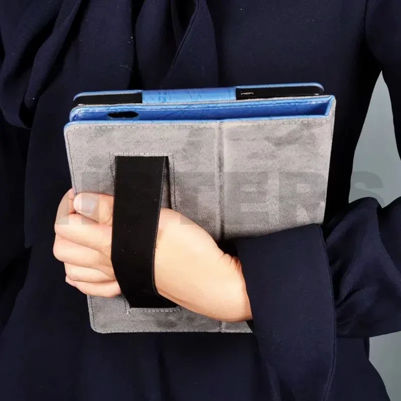 

Free Screen Film For Prestigio Grace 4891 4G (10.1") Tablet PC PMT4891_4G_E Magnetic Cover Stand Case with Hand Strap