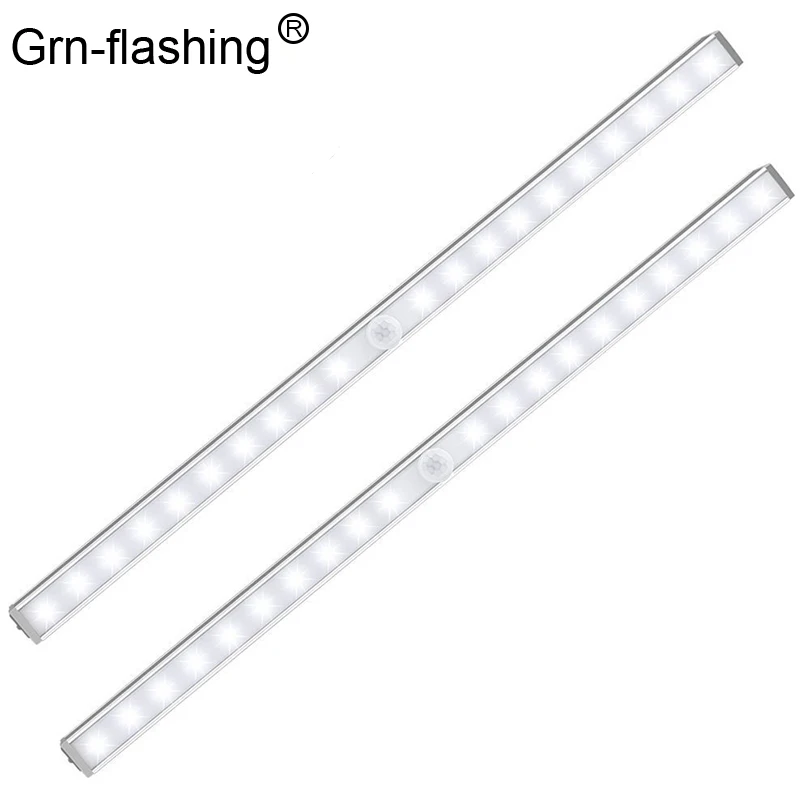 Светодиодный светильник с датчиком движения для шкафа жесткая полоска 20