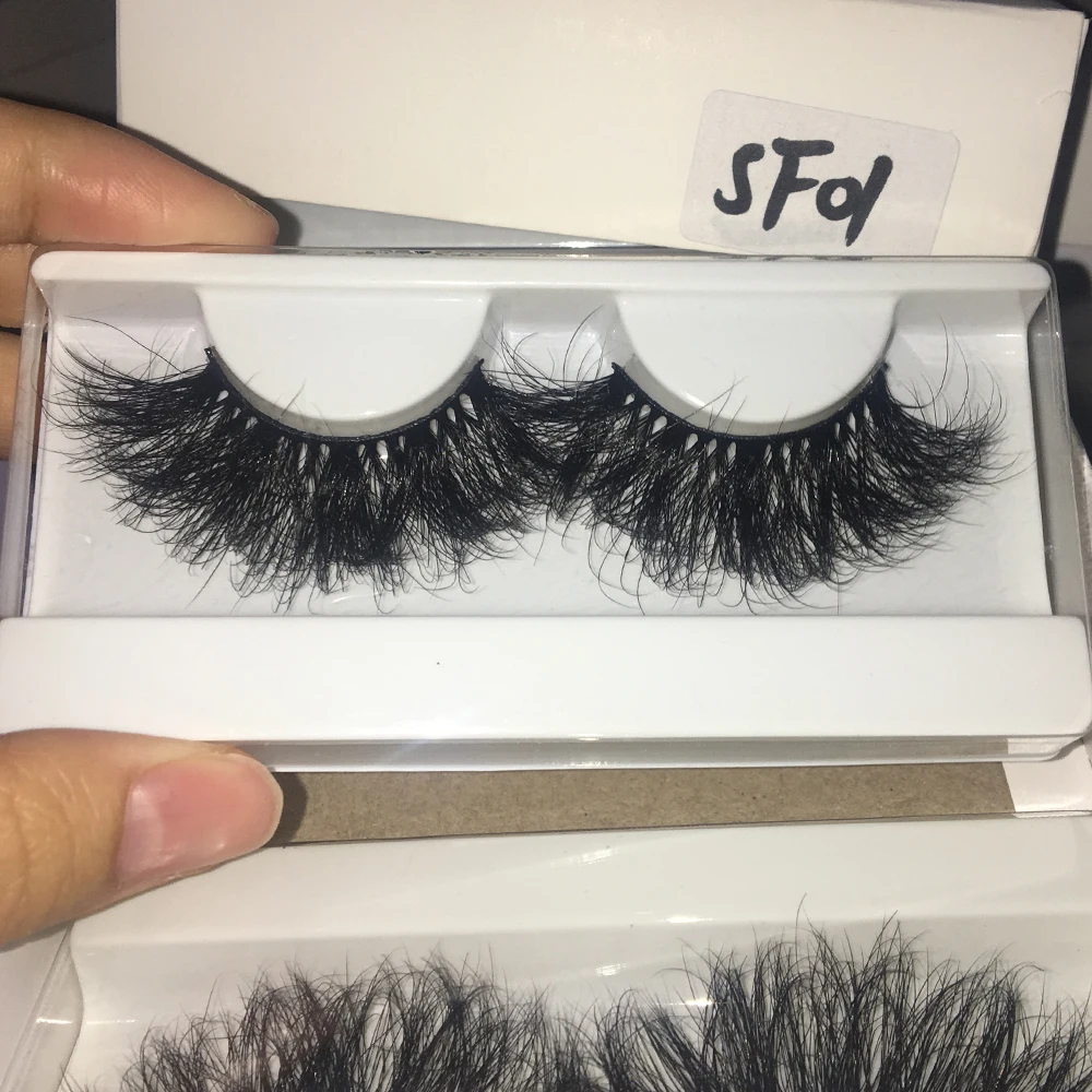 

Ресницы норковые длинные 3D, 25 мм, пушистые ресницы, 1 пара