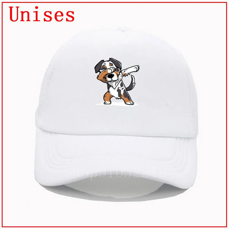 Австралийская овчарка даб шляпа для собак мужская бейсбольная кепка женские