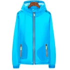 Женская Повседневная ультратонкая куртка, воздухопроницаемая прозрачная ветровка с защитой от УФ-лучей, верхняя одежда