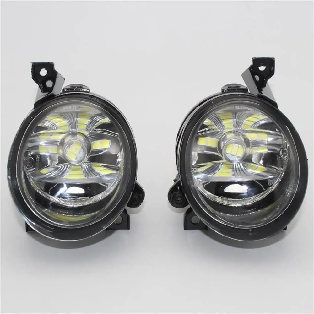 Светодиодный Противотуманные фары Дневные Фары Светильник для VW Tiguan 2007 2008 2009 2010
