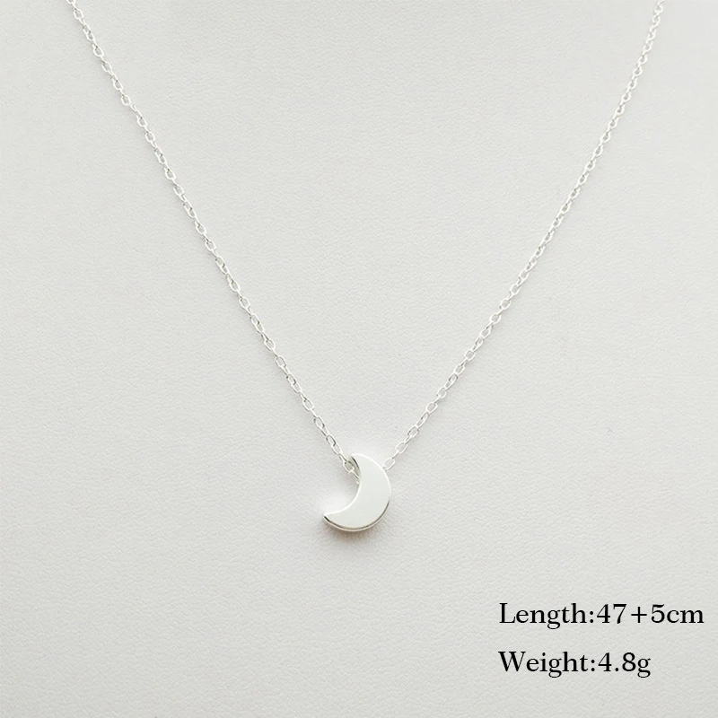 Ювелирные изделия в виде милой Луны цепочка с подвеской форме полумесяца
