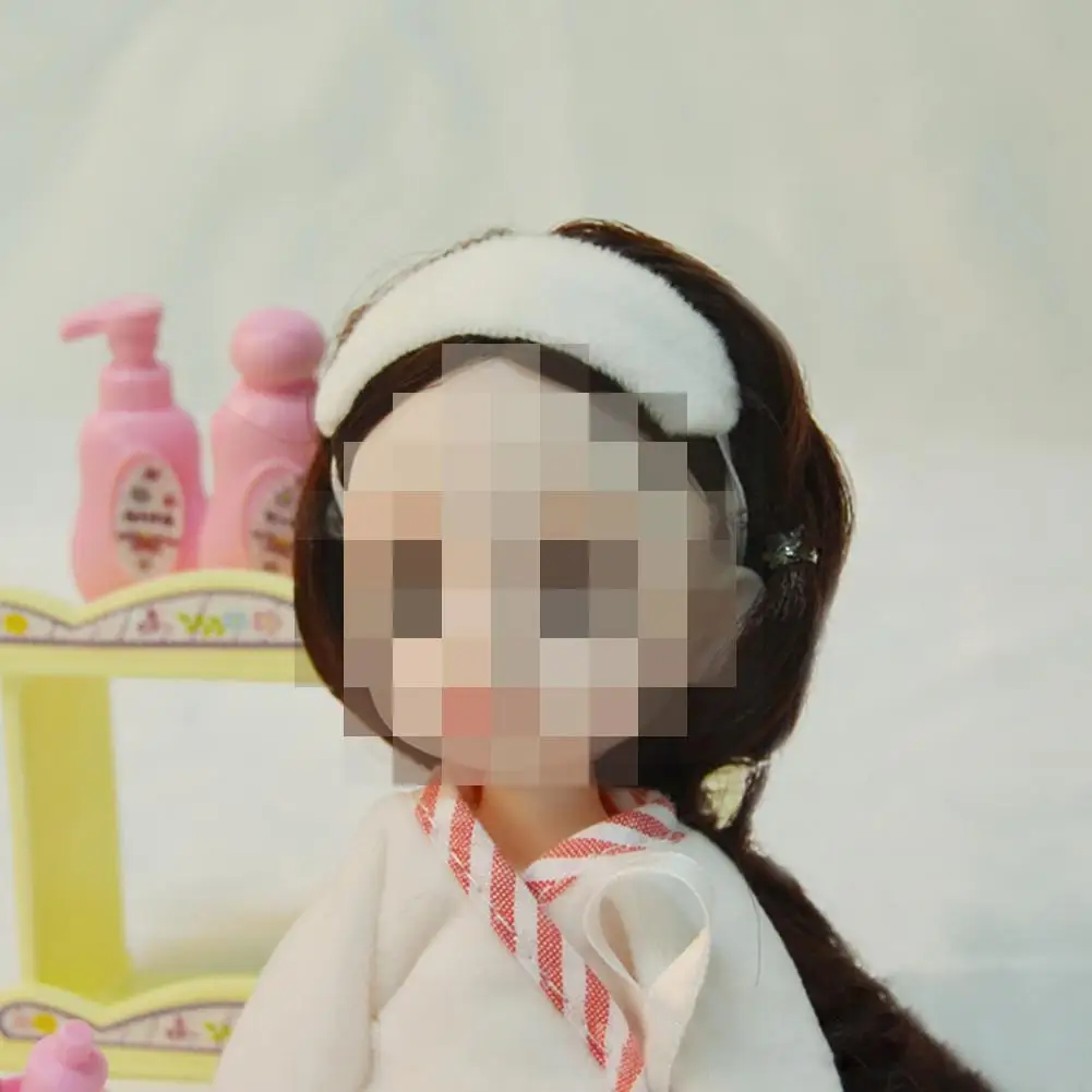 16 см кукольная Пижама с леопардовым принтом для куклы Девочки повязка на глаза