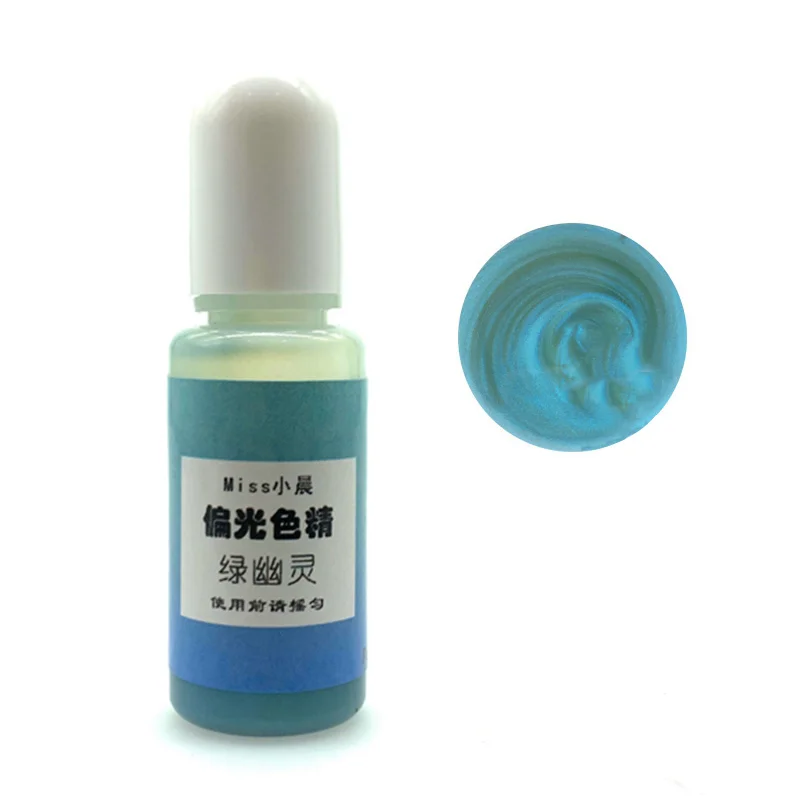 Русалка Кристалл эпоксидный УФ смолы краситель пигмент Быстросохнущий 24 цвета