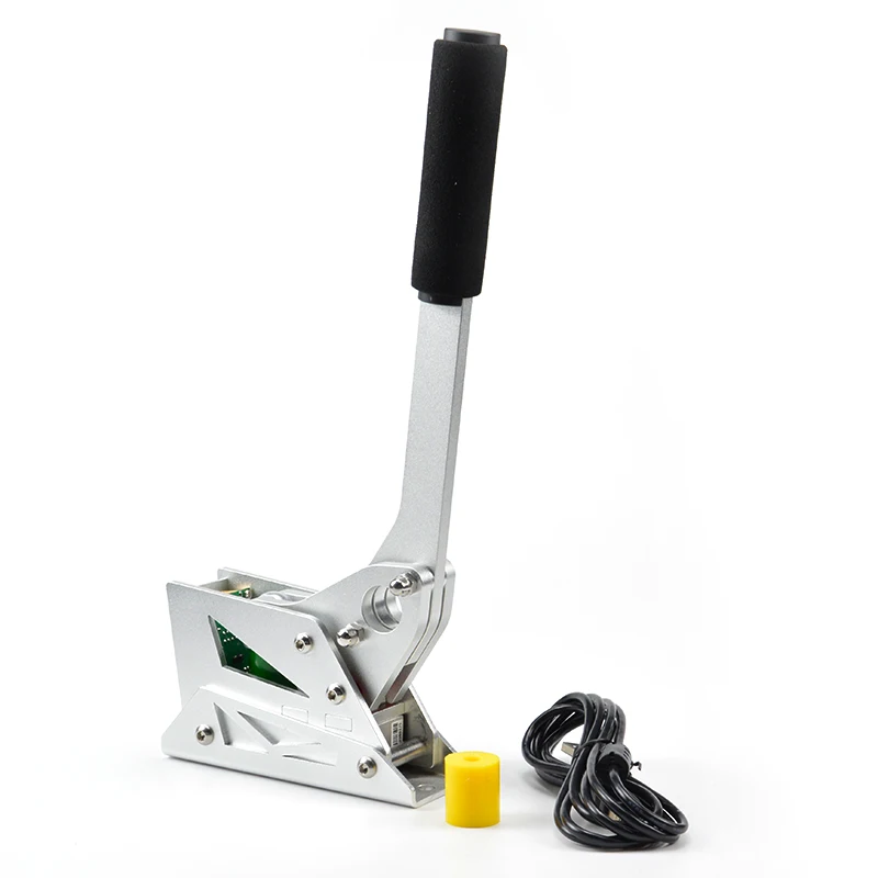 USB Handbrake Pcmos USB к ПК ручной тормоз+ последовательный переключатель для PC гоночных игр DLP G27/29 T300/500 Fanatec ручной Brack Запчасти для авто - Цвет: USB Handbrake