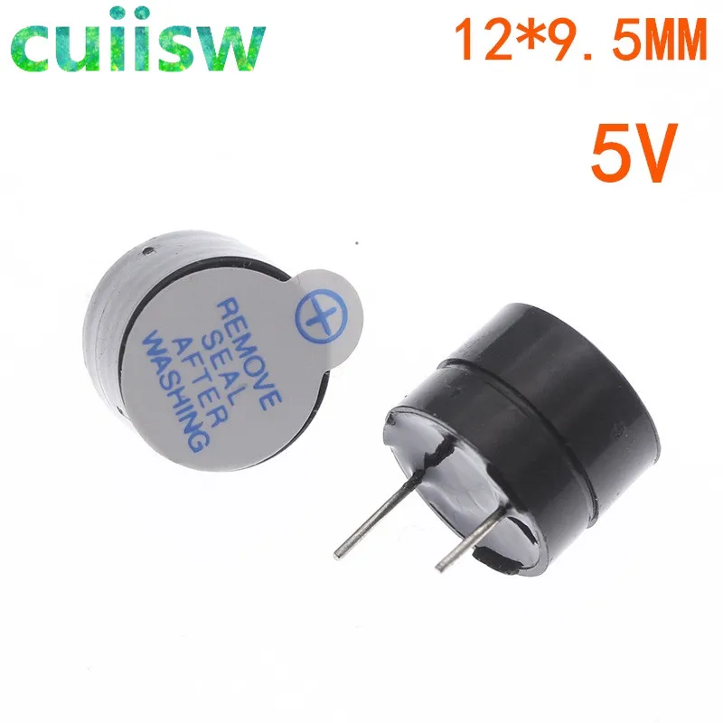 30 шт. Активный Пассивный Звуковой сигнал 5 в звуковой 12x9.5мм|buzzer alarm|buzzer 5valarm buzzer |