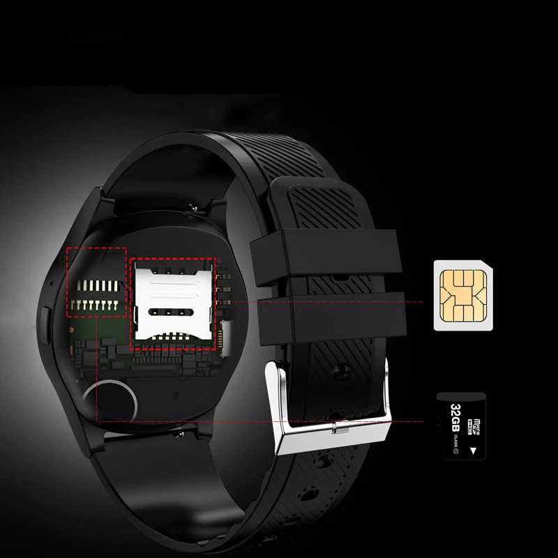 L9 Смарт-часы с камерой Bluetooth спортивные часы Обнаружение сна Шагомер фитнес-монитор Поддержка sim-карты Smartwatch 1yw