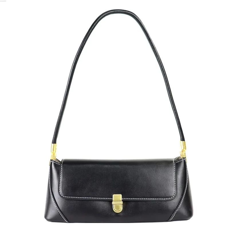 

Women's Bag 2021 New 100-Pack Women's Leather Bag Method Mixed Bag Tote Small Vintage One Shoulder Bag