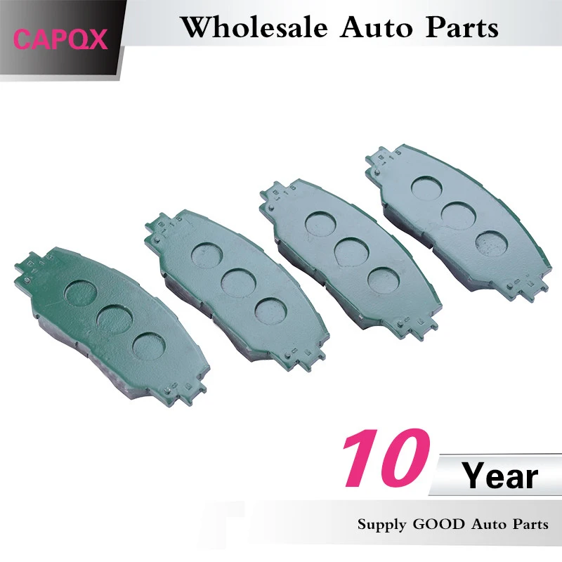Передняя тормозная колодка CAPQX 04465-02220 04465-0R010 04465-02240 для AURIS WISH YARIS SIENTA COROLLA SCION XD PREMIO