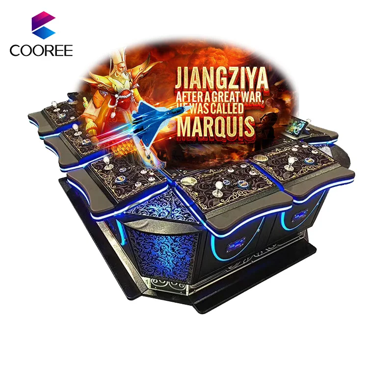 

2021 Coin Operated Software Fish Game Arcade 65 inch LCD Diy Game Fish Machine Video Fish Game Machine
