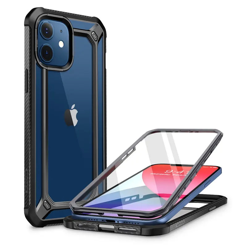 pitaka case Bảo Vệ SUPCASE Cho iPhone 12 Mini 5.4 Inch (2020) UB EXO Series Cao Cấp Lai Bảo Vệ Trong Suốt + Nhựa TPU Ốp Lưng Ốp Lưng phonecase