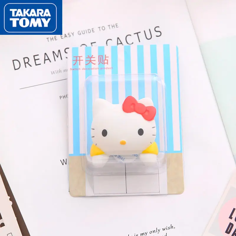 

TAKARA TOMY creative cartoon switch stickers wall stickers simple household anti-dirty socket cover cute decorative stickers