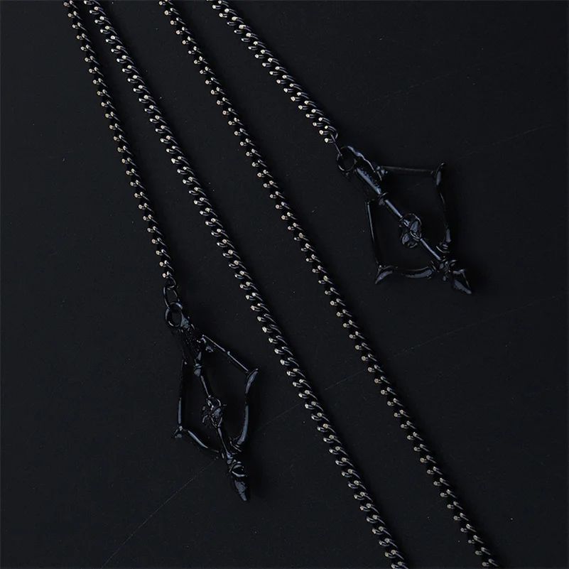 

Black Boat Key Metal Pendant Sunglasses Glasses Chain For Womens Strap Hang Spectacle Cord Holder Lanyards Luxury Fashion 2021