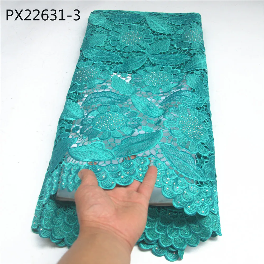 Высокое качество хорошая цена Новое поступление Нигерия хлопок гипюр кружевная