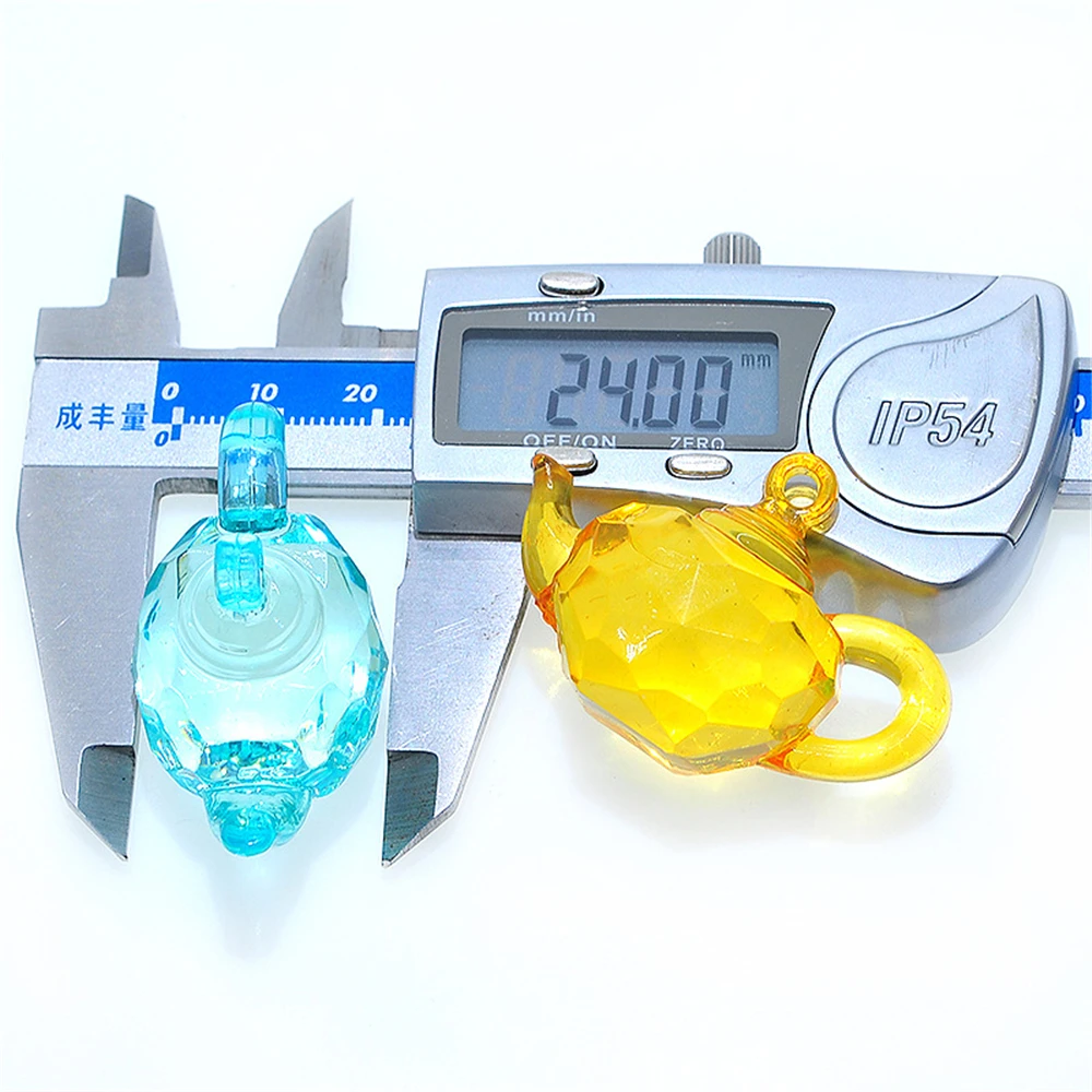 47 мм 4 шт. акриловые бусины Имитация Кристалл большого чайника подарок на день