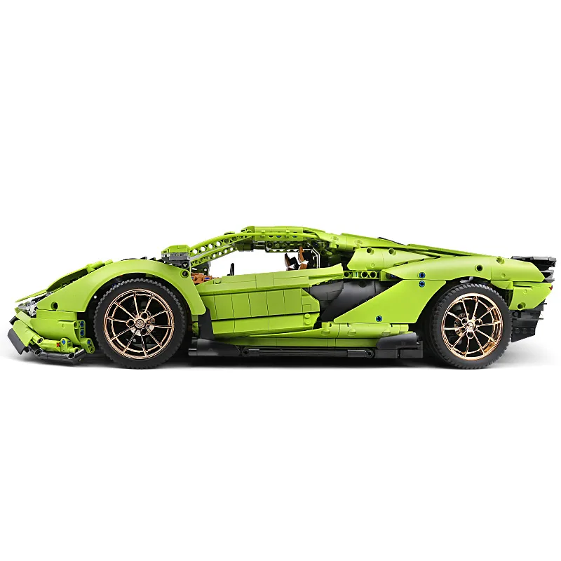 Автомобиль Mold King 13057 совместимый с 42115 Lamborghinis Sian FKP 37 мотор модель автомобиля