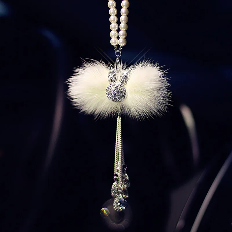 Стразы искусственная кожа роскошный интерьер автомобиля подвесные аксессуары