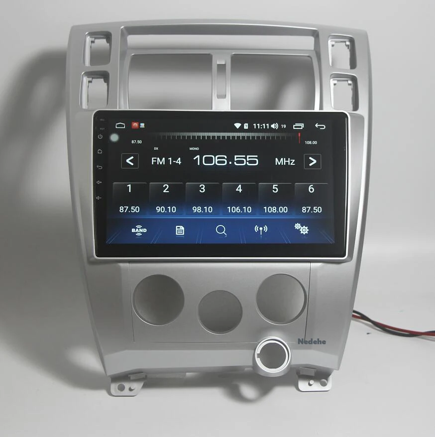 8 core DSP 4G+64G Car radio Multimedia dvd player 10.1" android 9.0 For Hyundai Tucson 2006- stereo gps audio tape recorder