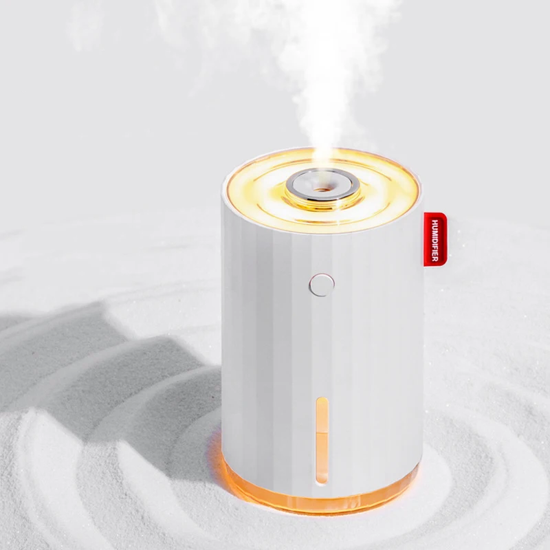 

Air Humidifier Diffuser USB Mini Portable Ultrasonic Humidifier 280ML Room Electric Humidificador Cool Mist LED Night Light