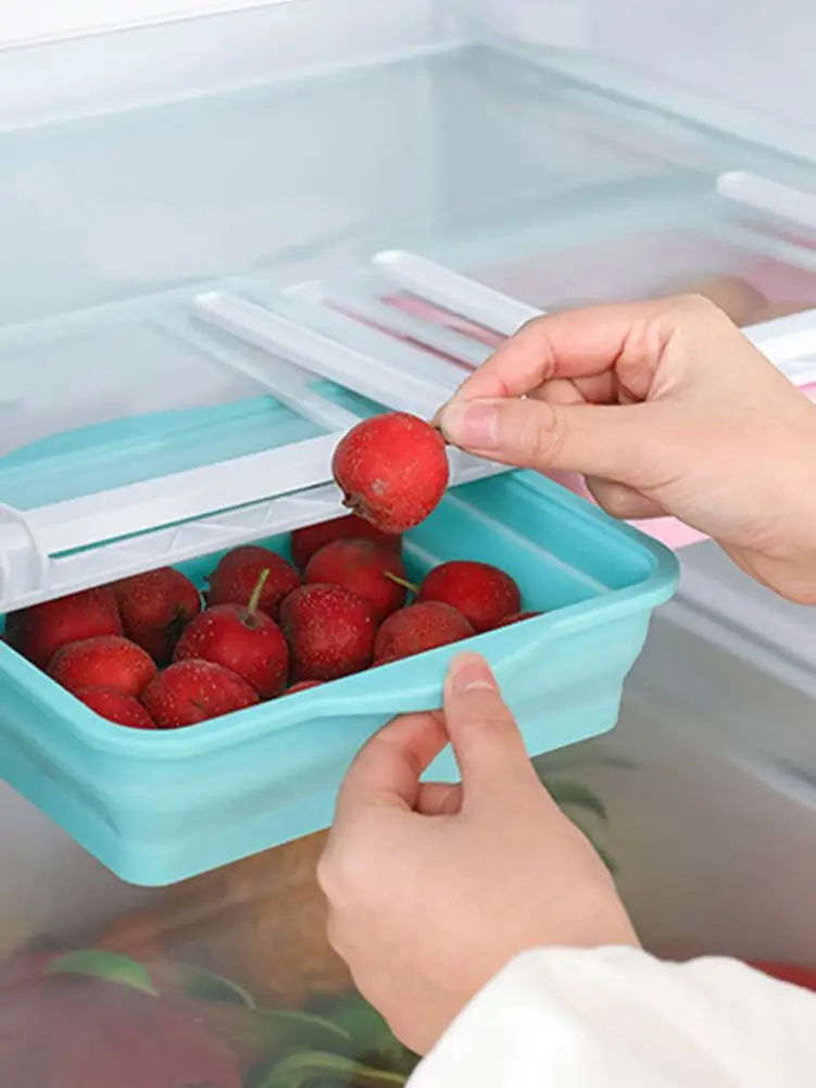 

Refrigerator Organizer Storage Box Drawer Type Refrigerator Shelf Hanging Type Storage Case Food Container Kitchen Storage Box