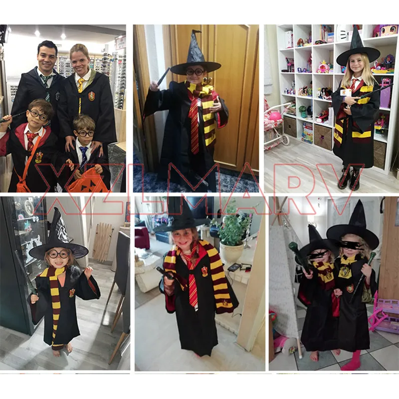 Детский костюм для косплея мужчин и женщин детская одежда Волшебная накидка