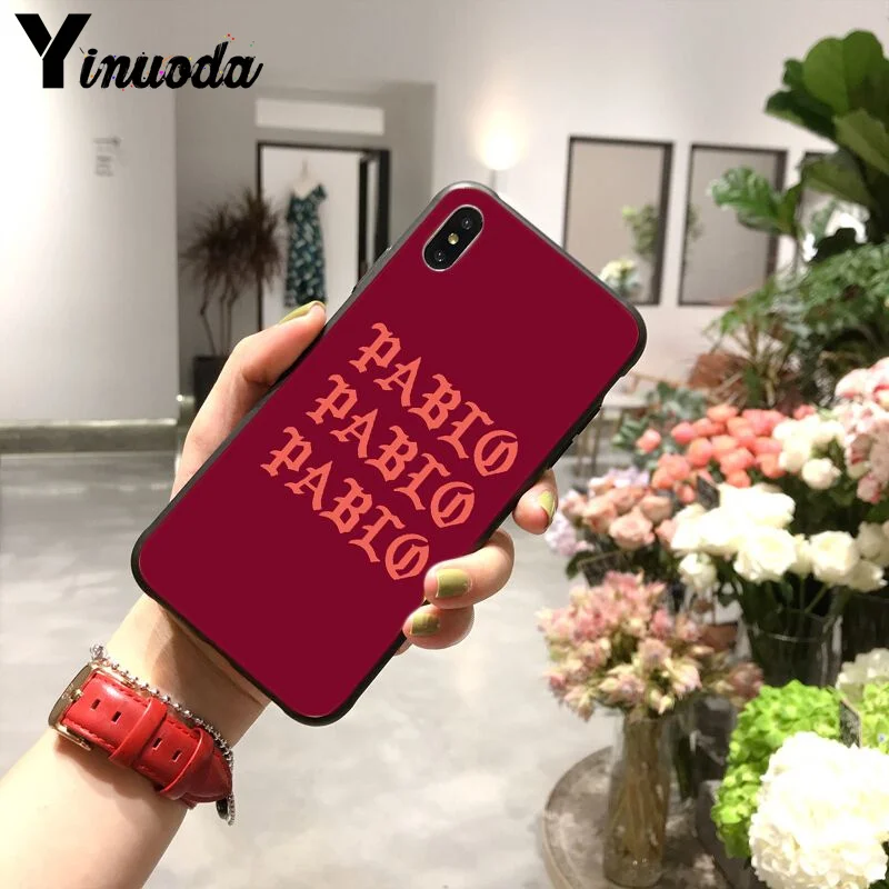 Yinuoda Kanye West I FEEL LIKE PABLO черная ячейка чехол для телефона iPhone 8 7 6 6S Plus X XS MAX 5 5S SE XR 11pro