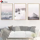 Фотография стены, морская вода, песчаный пляж