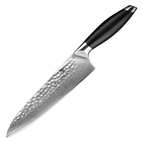 Нож шеф-повара из дамасской стали, 67 слоев, 8 дюймов
