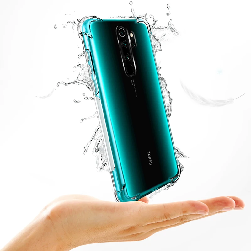 Защитный чехол для подушки безопасности красный mi 6 7 7a note 6 7 8t 10 Pro Мягкий силиконовый чехол из ТПУ для Xiao mi 8 mi 8se mi 9 mi 9se Lite Funda