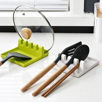 hot cooking utensil rest kitchen organizer and storage with drip pad kitchen fork spoon holders non slip pad kitchen accessories