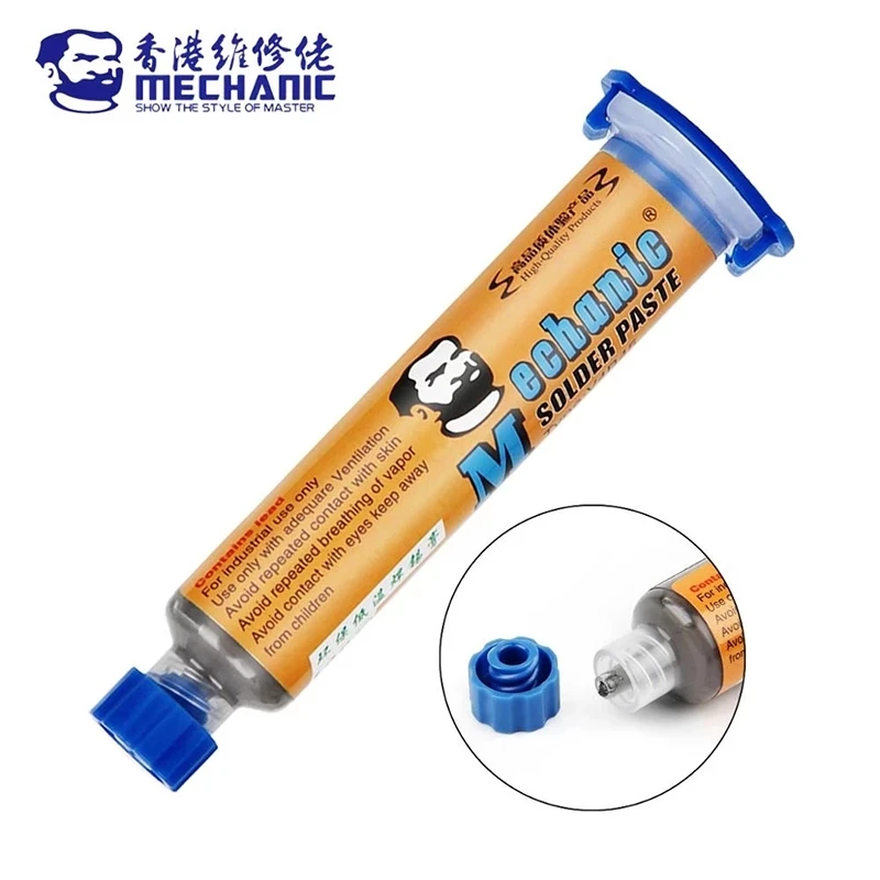 

40g MECHANIC V4B45 Needle Tube Lead-free BGA Solder Paste High Temperature Welding Flux Soldering Tin Cream