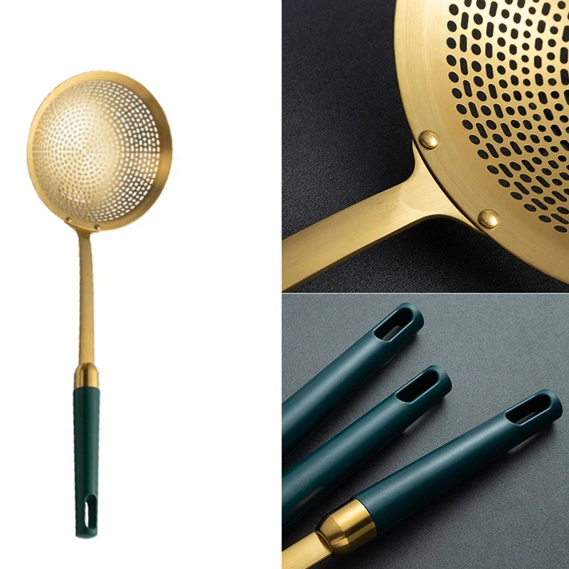 

Дуршлаг Из Нержавеющей Стали, фильтр для масла, кастрюля, пищевой фильтр, кухонная посуда, дуршлаг, фильтр для жарки, кухонные инструменты дл...