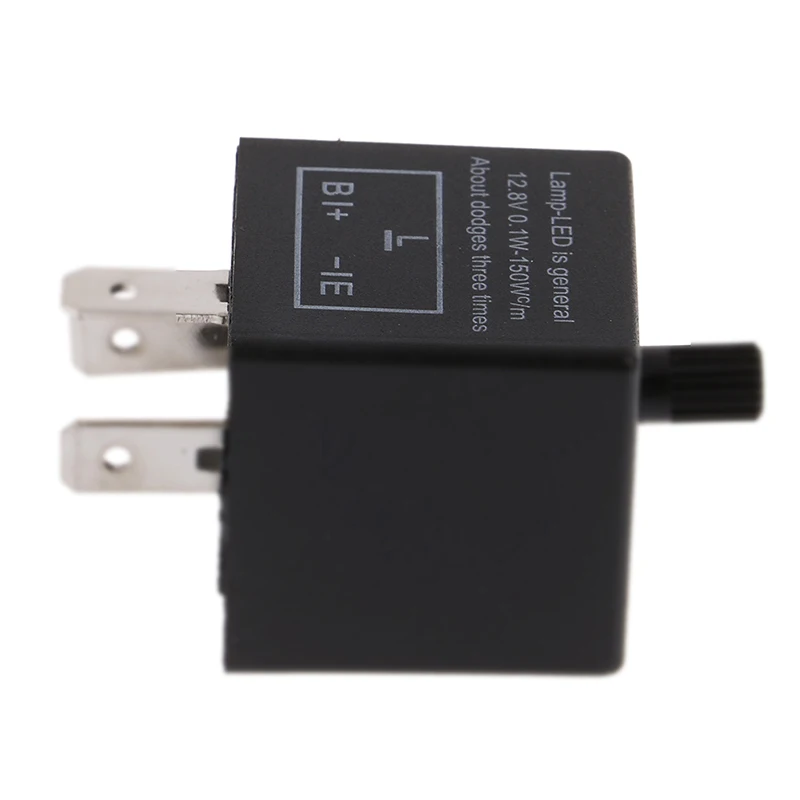 

New 1pc Adjustable 3pins Car Motorcycle LED Turn Signal Indicator Blinker Light Flasher Relay for most 12V